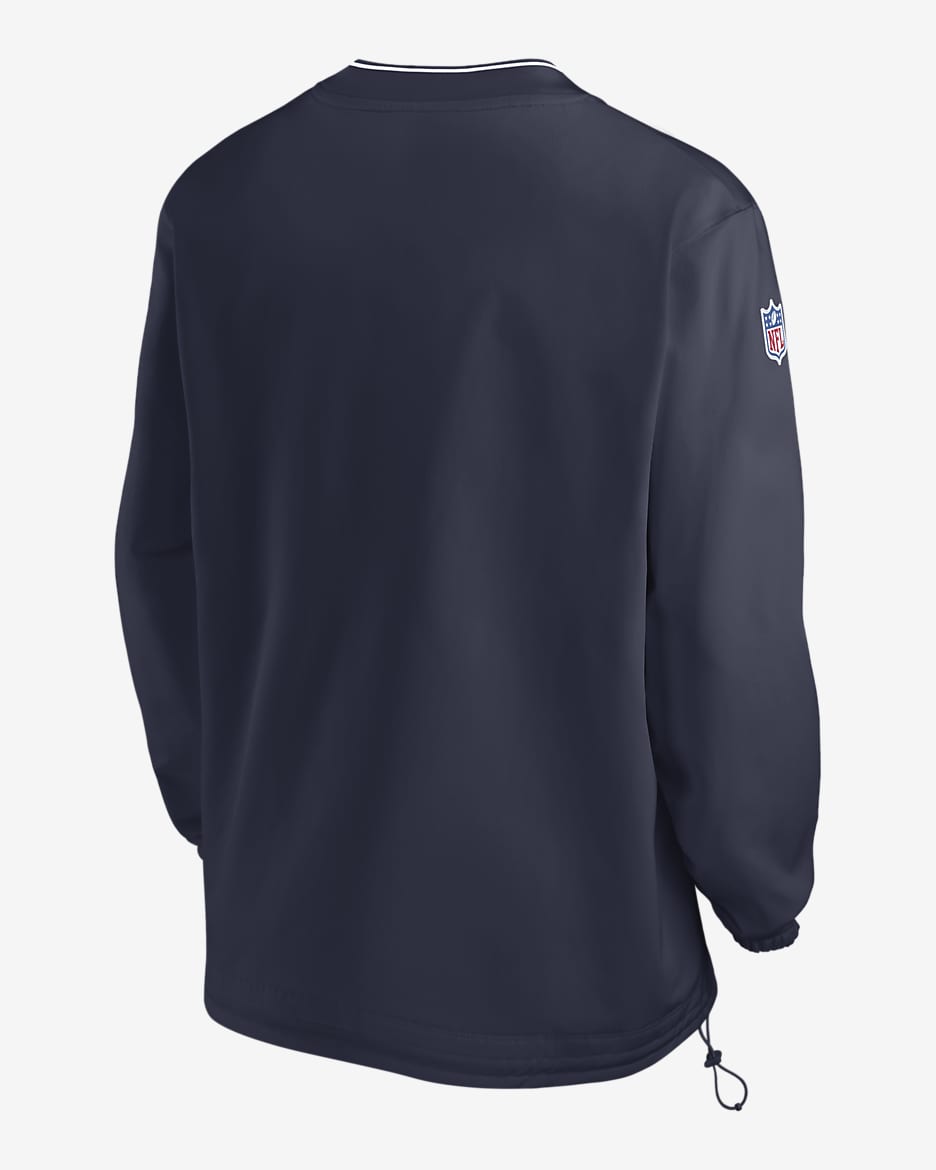 Dallas Cowboys Sideline Men s Nike NFL Long Sleeve Windshirt